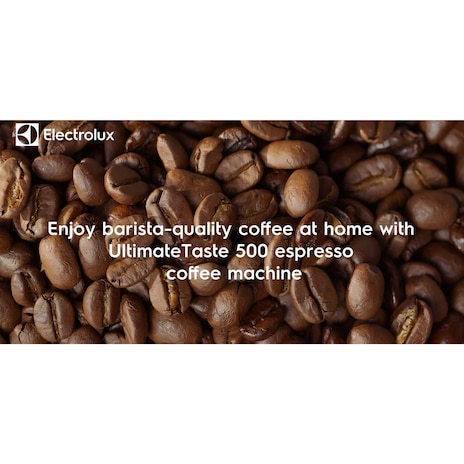 1公升極致美味500 半自動義式咖啡機 (不鏽鋼觸控式)