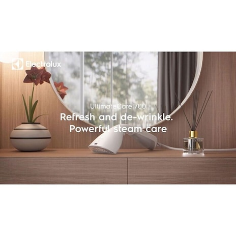 1400瓦 極淨呵護700兩用手持式蒸氣掛燙機 (貝殼白)