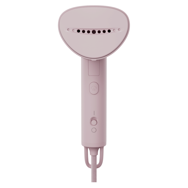 1200瓦 極淨呵護300摺疊手持式蒸氣掛燙機 (輕柔粉)