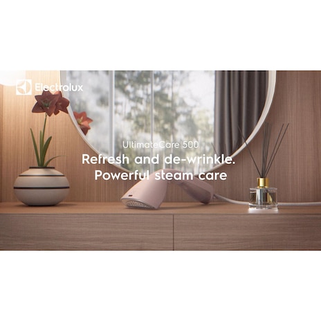 1300瓦 極淨呵護500兩用手持式蒸氣掛燙機 (輕柔粉)