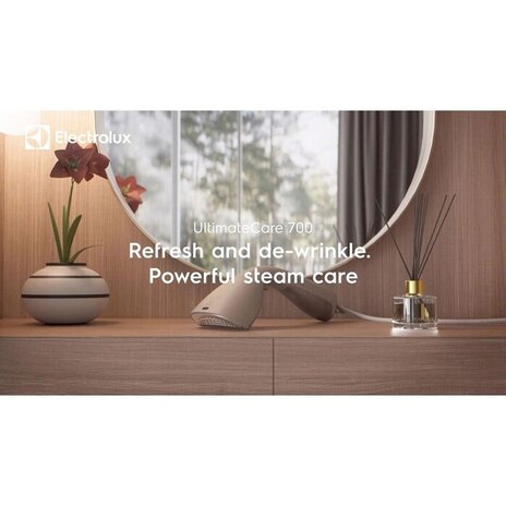 1400瓦 極淨呵護700兩用手持式蒸氣掛燙機 (堅果棕)