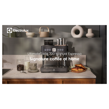 3公升極致美味700 半自動義式咖啡機 (奶霜白)