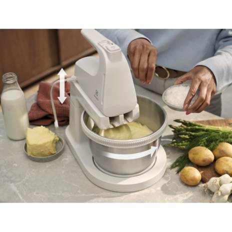 極致美味300 手持/桌上型兩用攪拌機 (甜杏白)