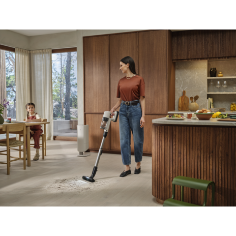 700系列 極淨塔輕量濕拖吸塵器 (雲絮白)