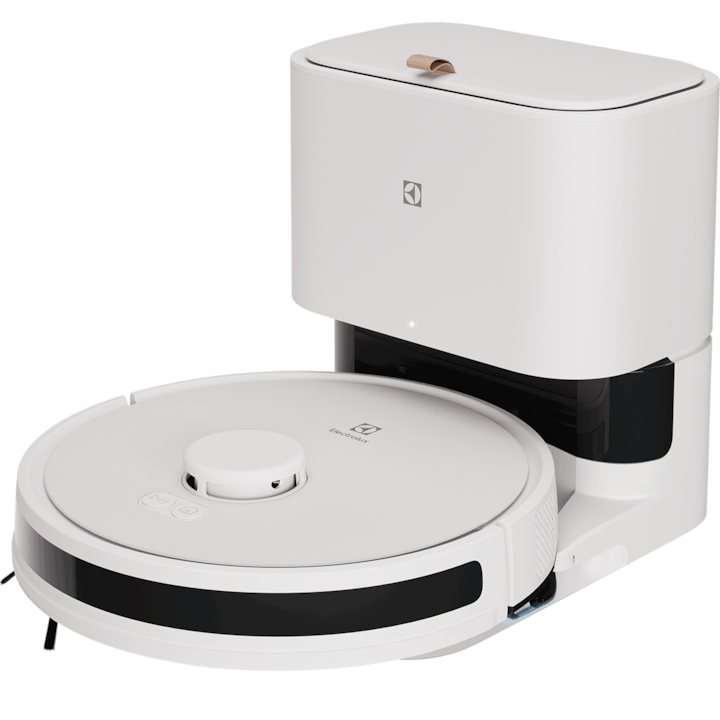 極適家居700 自動除塵掃拖機器人 (柔霧白)