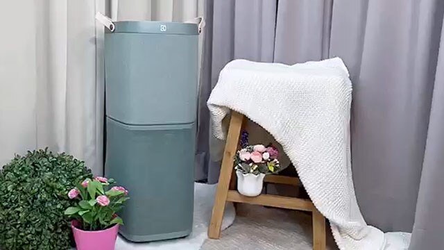 最美空氣清淨機升級，莫蘭迪色，運作超靜音到以為沒有開機